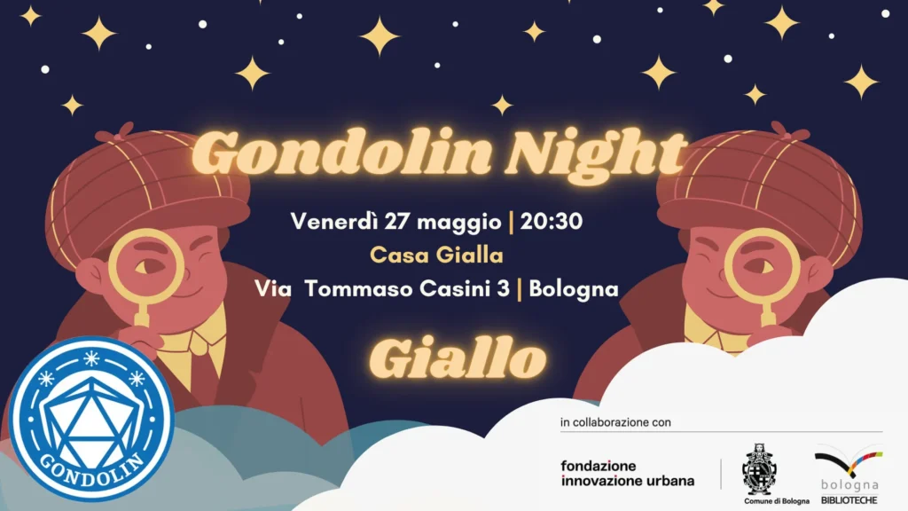 copertina gondolin night giallo
