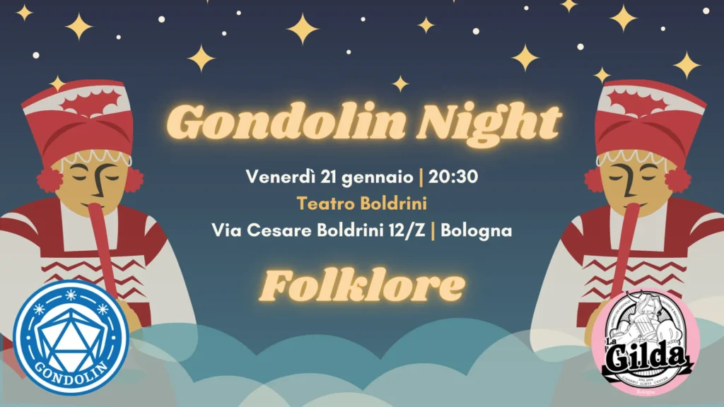 copertina gondolin night folklore