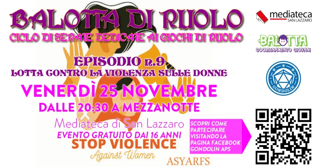 balotta di ruolo lotta violenza di genere