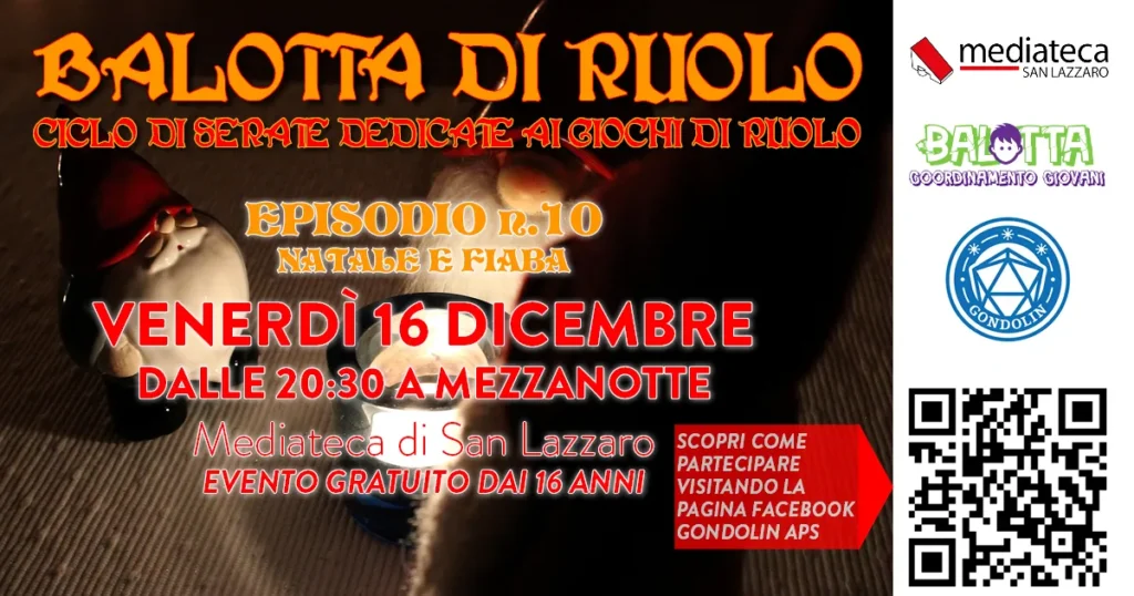 balotta di ruolo natale e fiaba