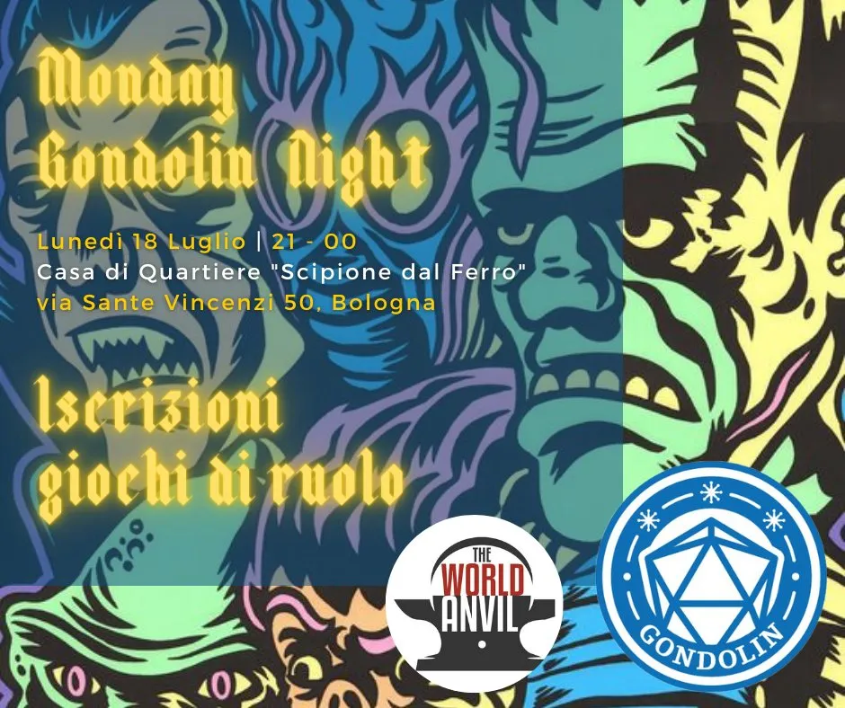 gondolin night stagione 2 mostri