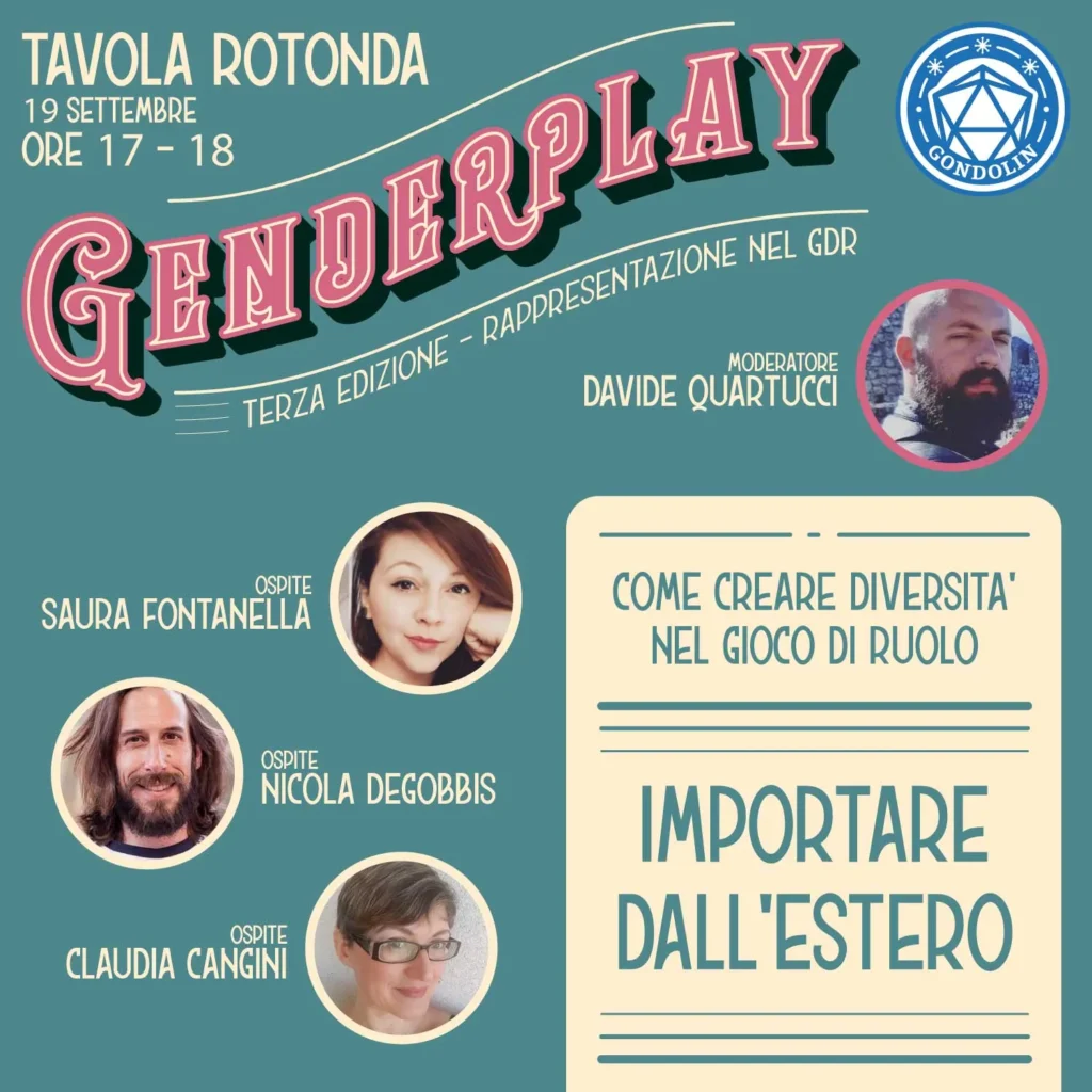 Genderplay: ospiti della tavola rotonda 1
