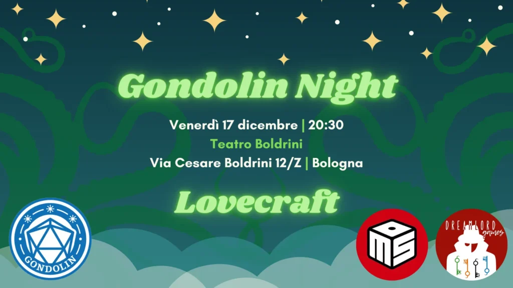 Gondolin Night Stagione 2: Lovecraft