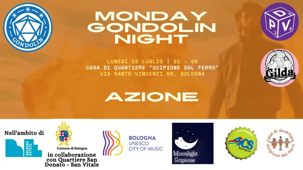 Monday Gondolin Night - Stagione 1 - Azione
