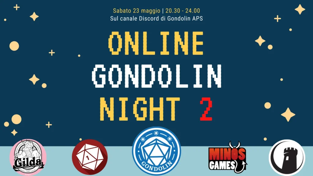 Online Gondolin Night 2 copertina